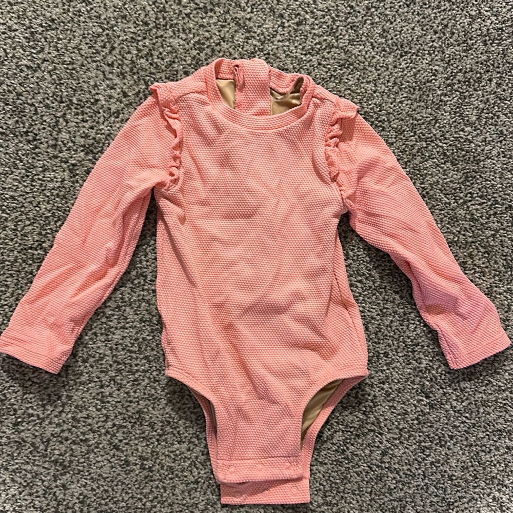 Old Navy Infant/Toddler Girl Rash guard Swimsuit Size 18-24 months